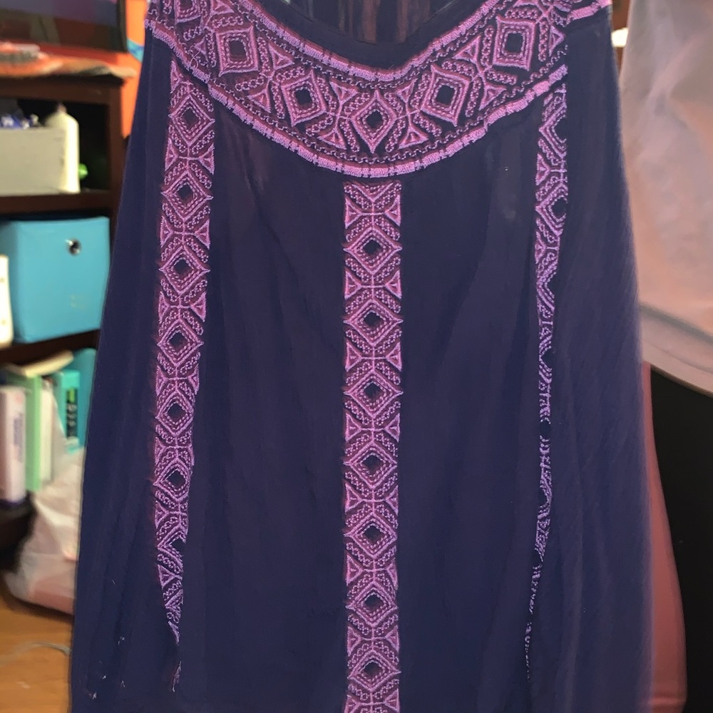 Pattern tank top